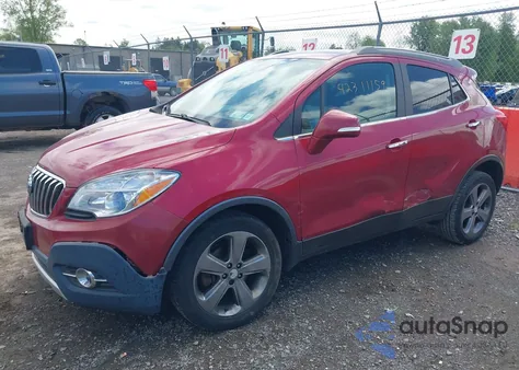 2014 Buick Encore Leather из США, поврежденный, VIN KL4CJGSB5EB663989